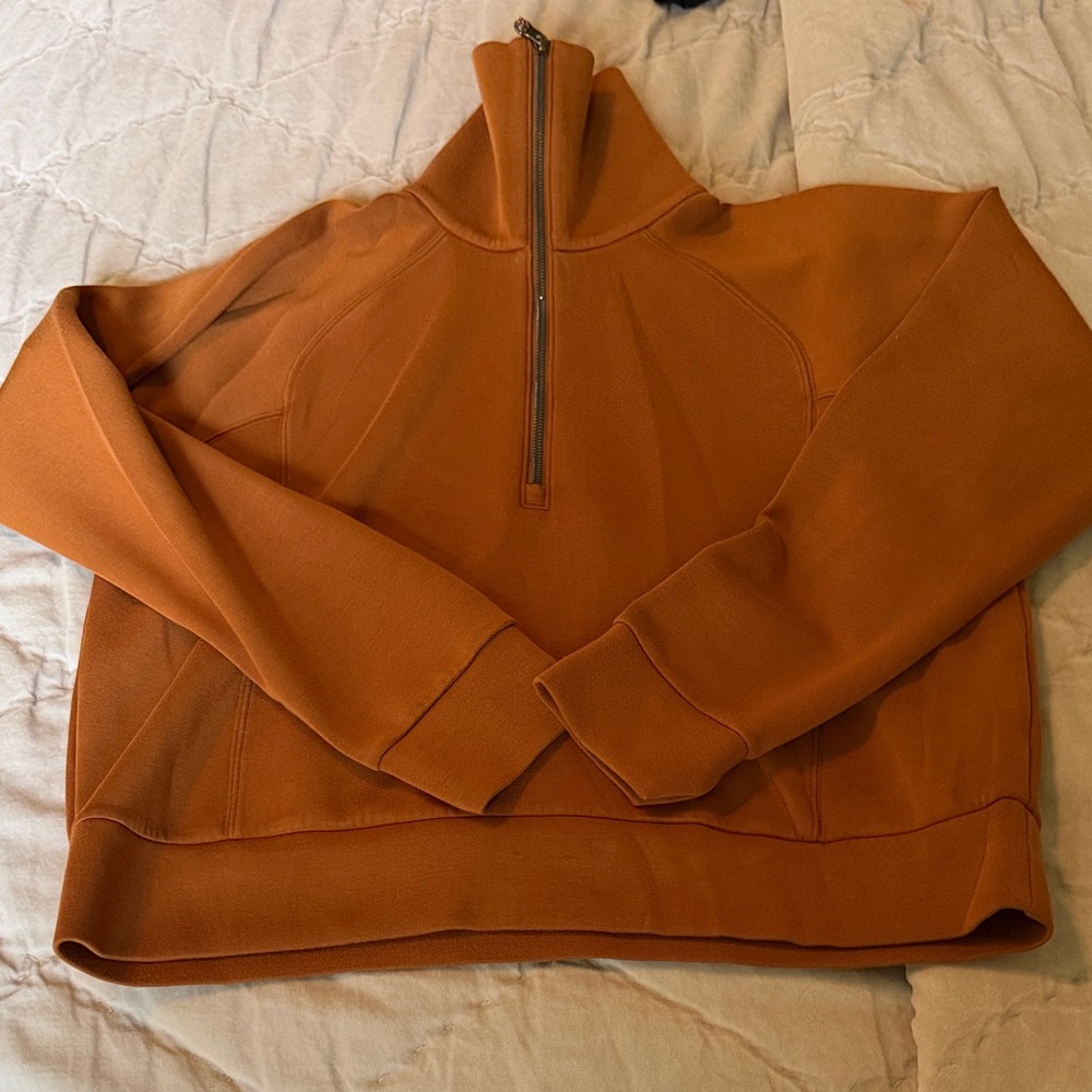 Half-Zip Sweater Pullover - Camel